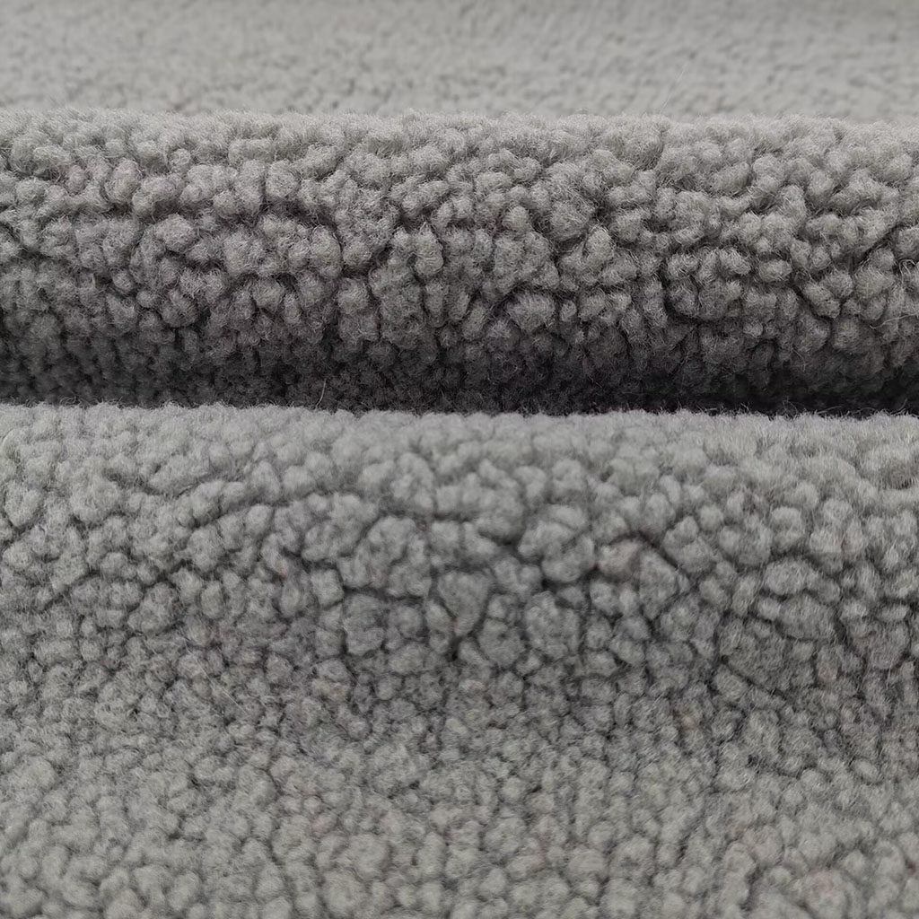 Curly Fleece Faux Fur Lambswool Fabric